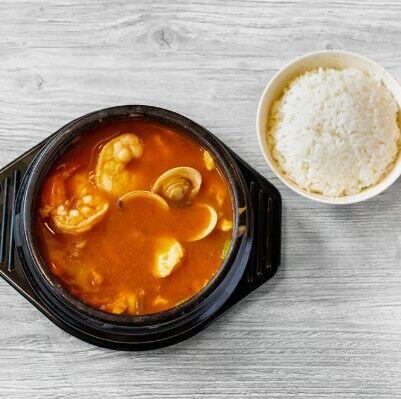 Seafood Tofu Stew